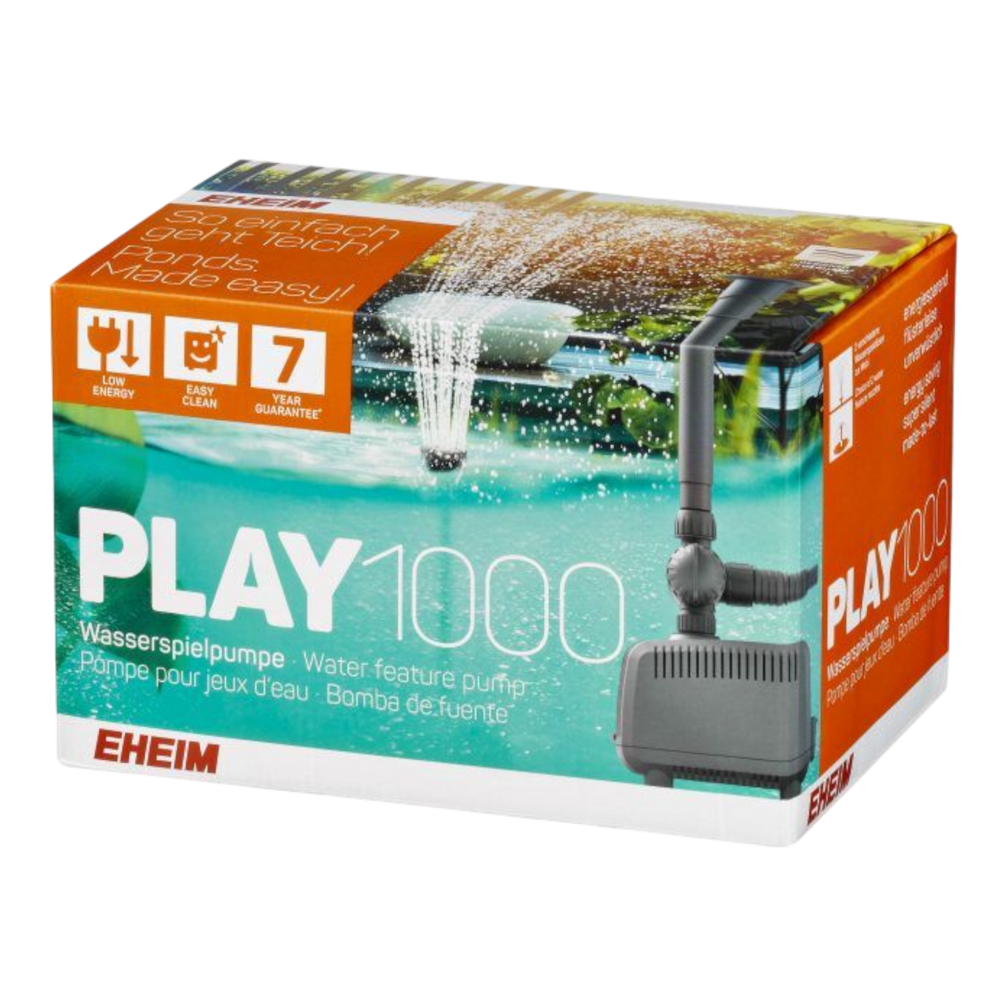 EHEIM PLAY Serie – Leistungsstarke Fontänenpumpen für deinen Teich - AQUAWORLD.AT