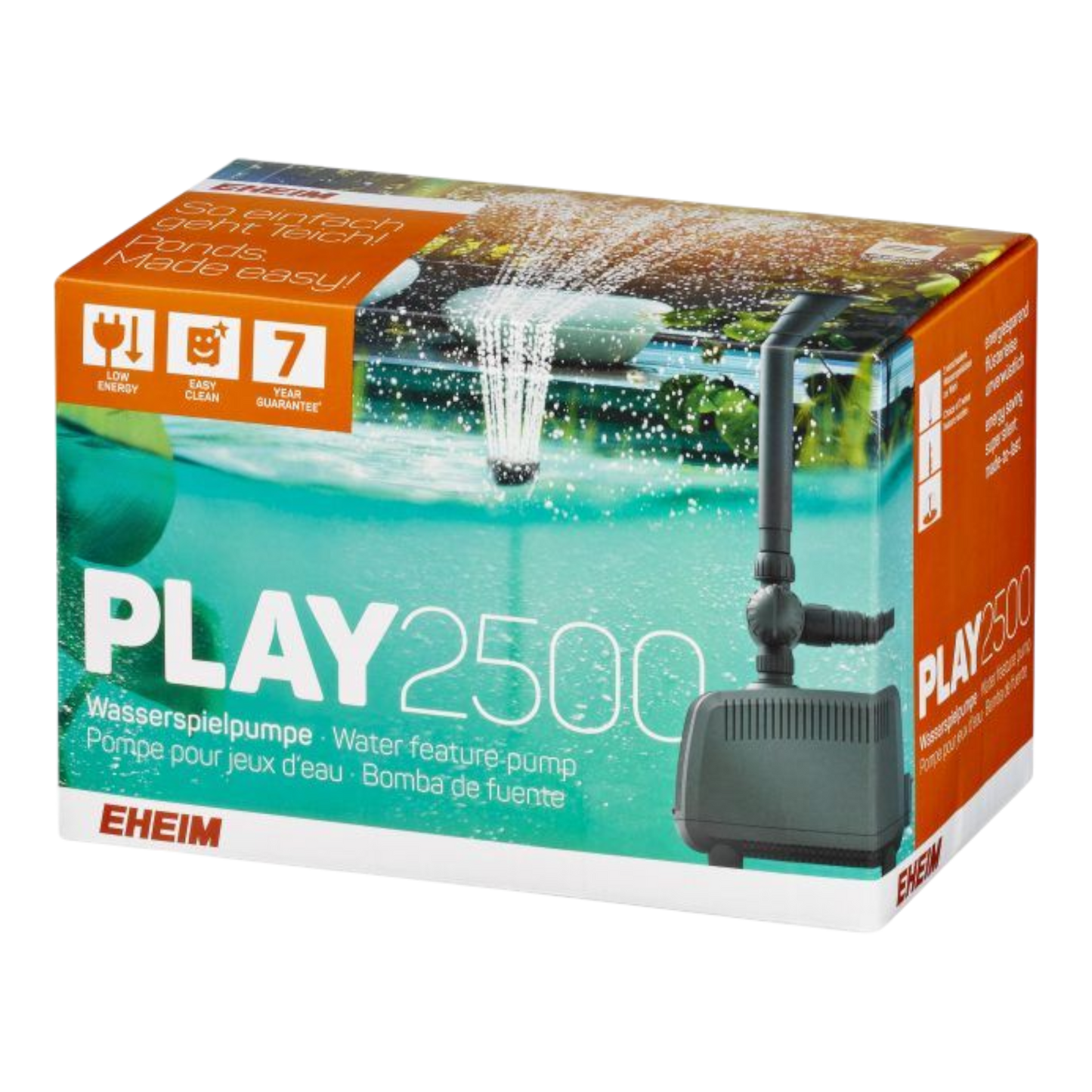EHEIM PLAY Serie – Leistungsstarke Fontänenpumpen für deinen Teich - AQUAWORLD.AT