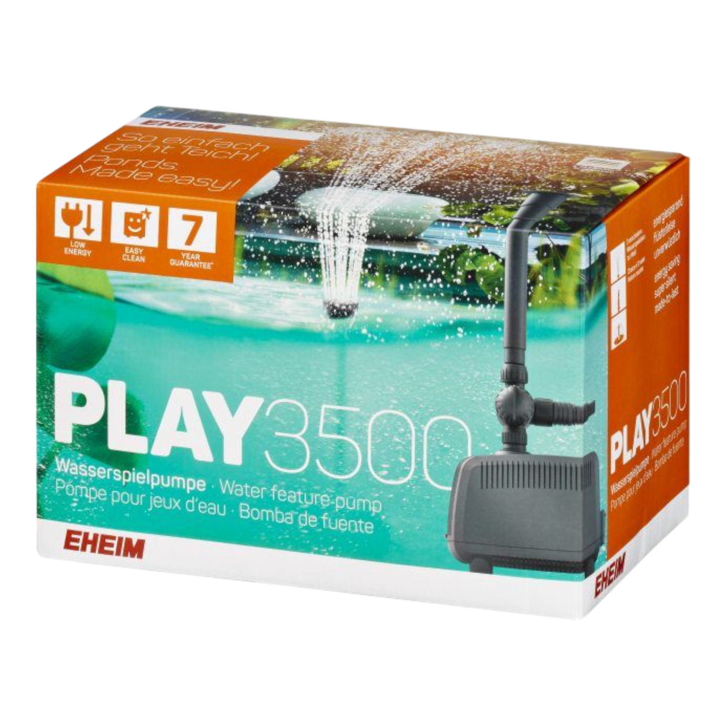 EHEIM PLAY Serie – Leistungsstarke Fontänenpumpen für deinen Teich - AQUAWORLD.AT