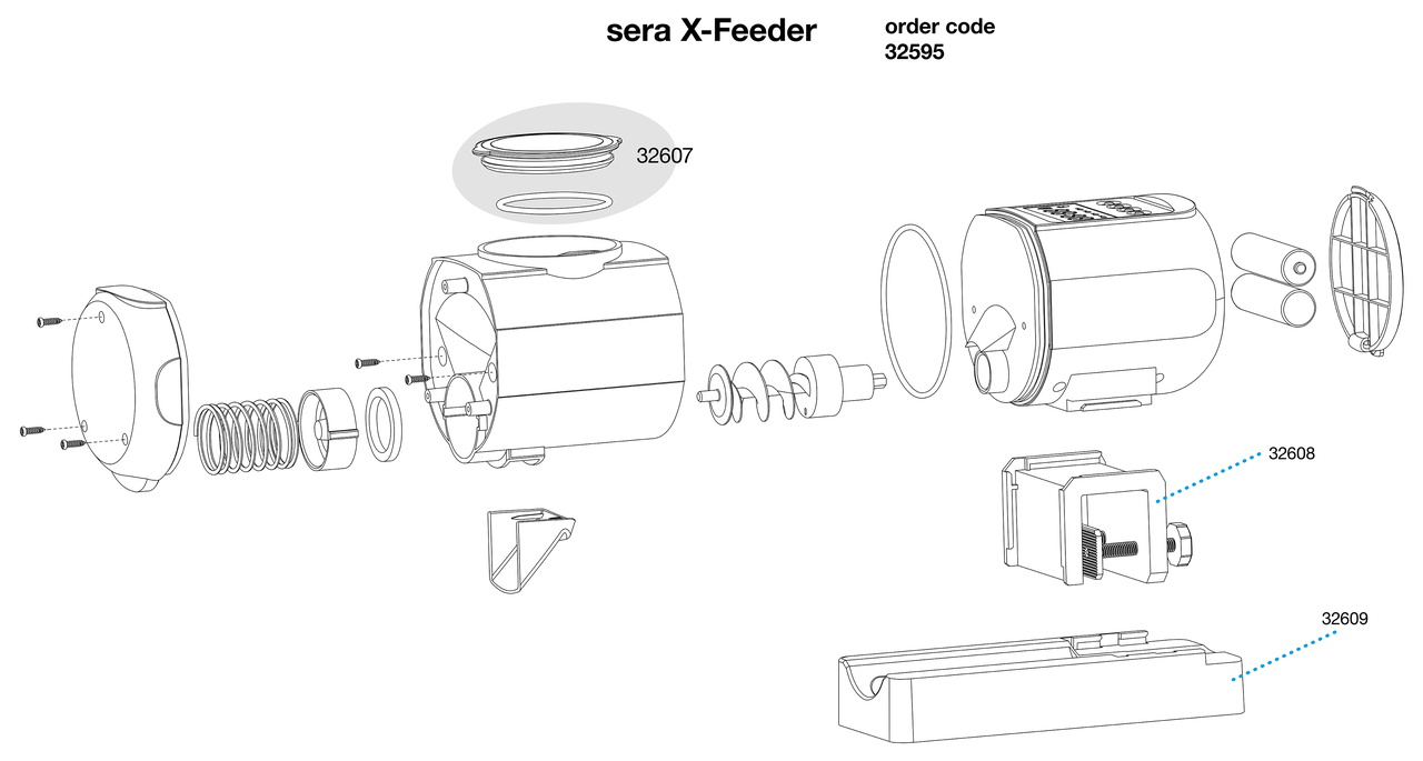 sera X-Feeder Futterautomat - AQUAWORLD.AT