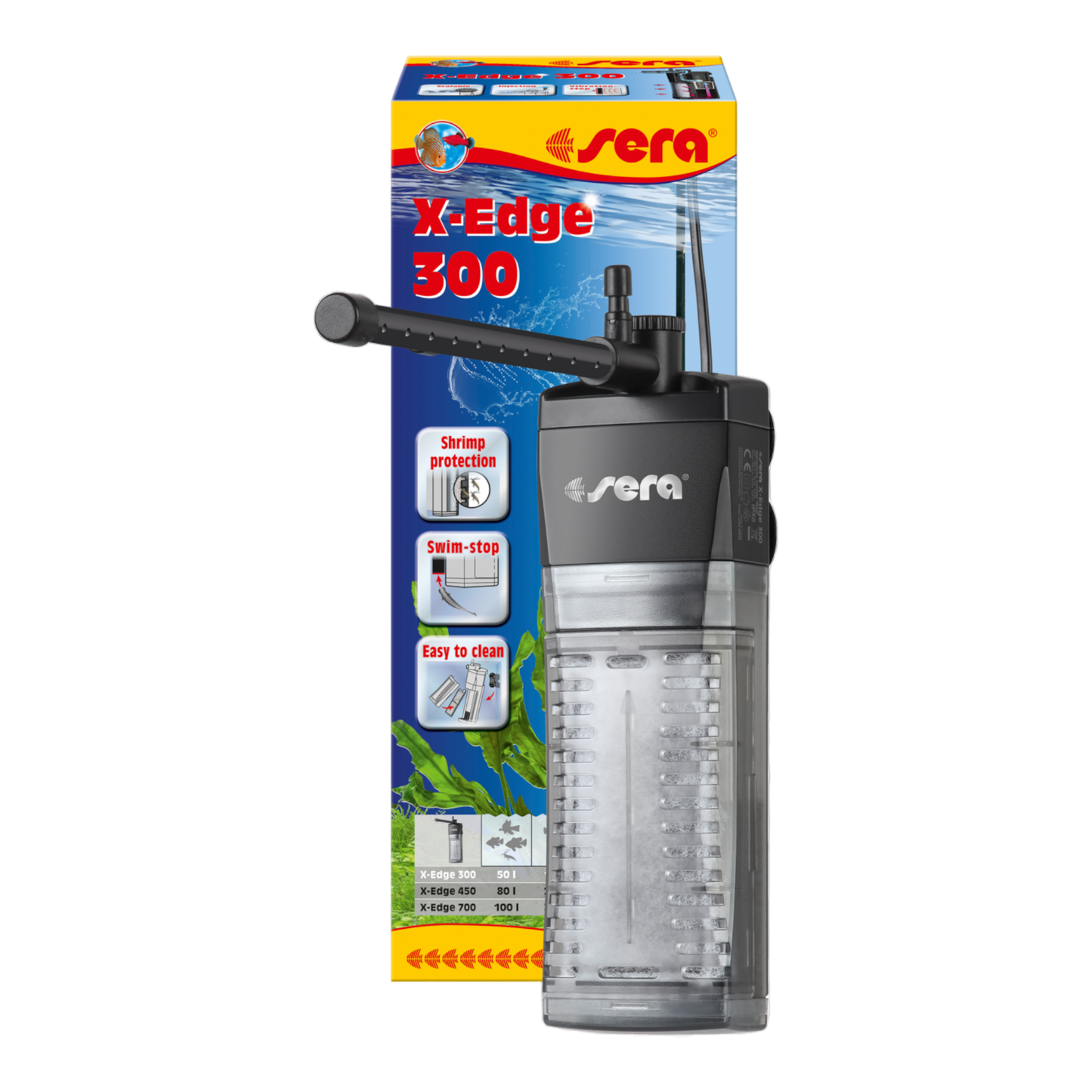 sera X-Edge 300 ‒ Eckfilter - AQUAWORLD.AT