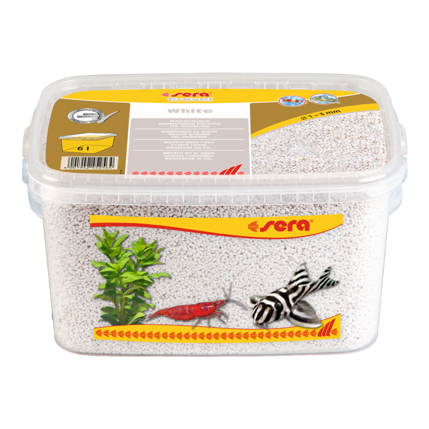 sera Gravel White Ø 1 – 3 mm - AQUAWORLD.AT