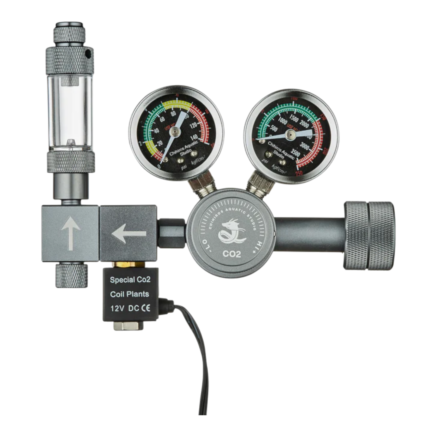 Chihiros Limited Edition CO?-Druckminderer PRO – Präzise CO?-Steuerung mit Bluetooth - AQUAWORLD.AT