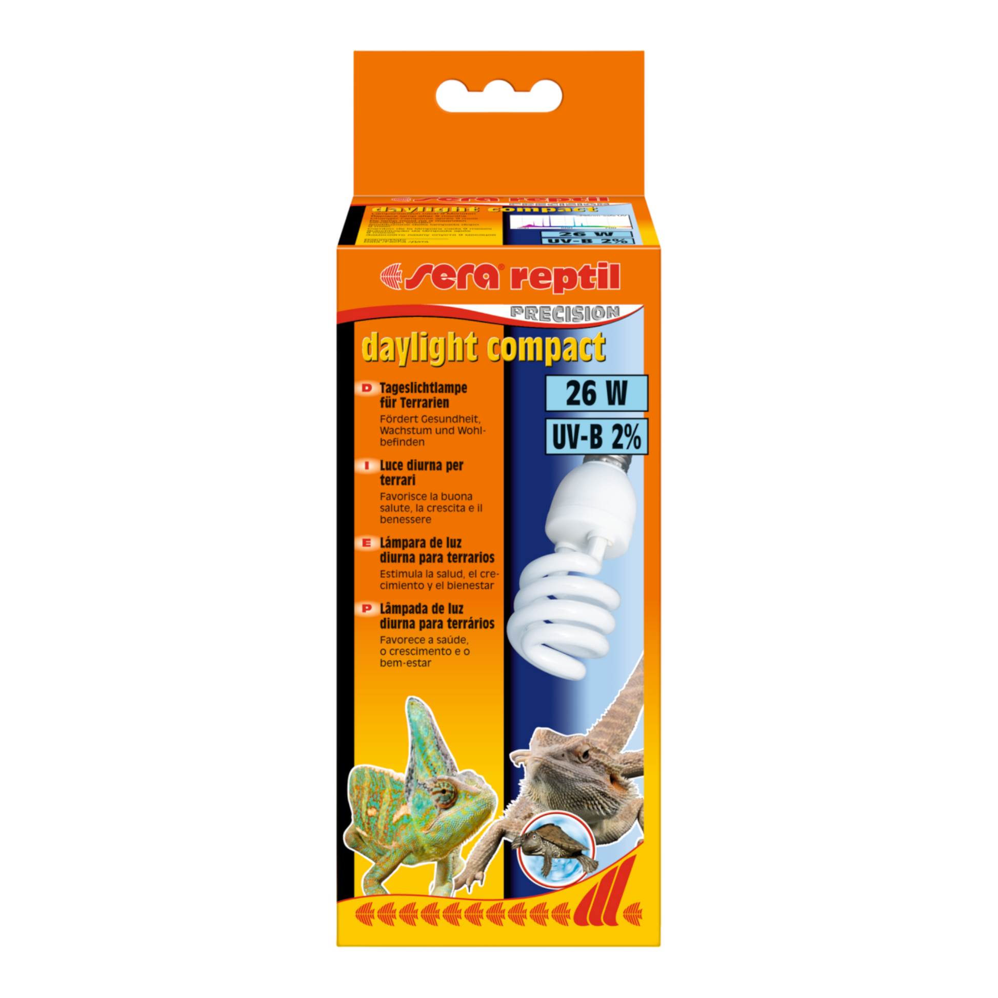 sera reptil rainforest compact / 5 % UV-B / 20 W - AQUAWORLD.AT
