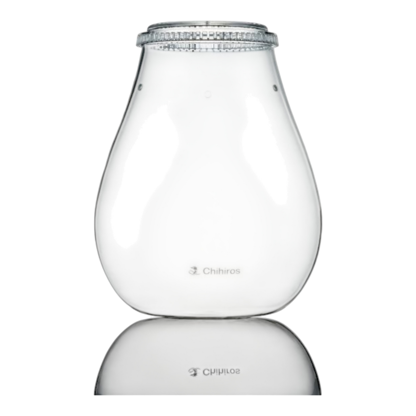 Chihiros Glass Pot Dew Shaped – Stilvoller Glasbehälter für Pflanzenliebhaber