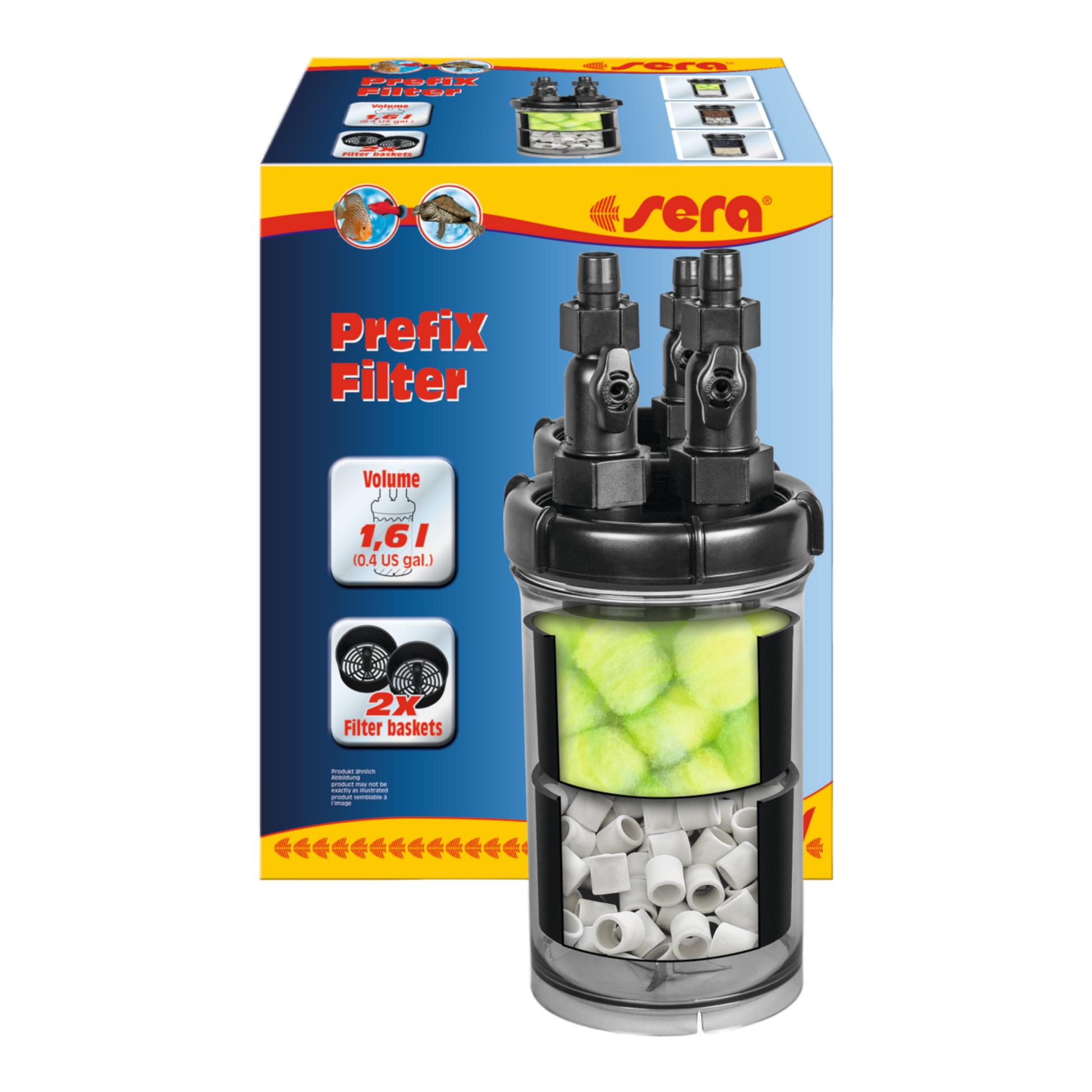 sera PrefiX Filter - AQUAWORLD.AT