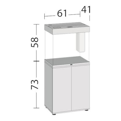 JUWEL LIDO 120 LED Aquarium – Stilvoll und Kompakt - AQUAWORLD.AT