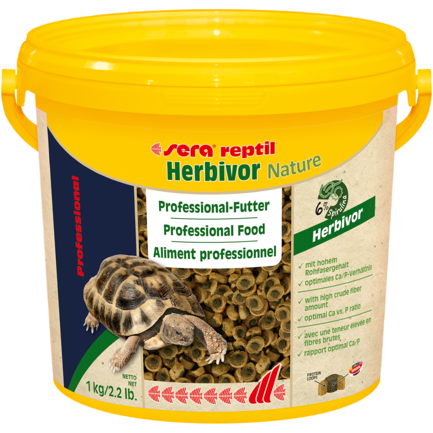 sera reptil Professional Herbivor Nature - AQUAWORLD.AT