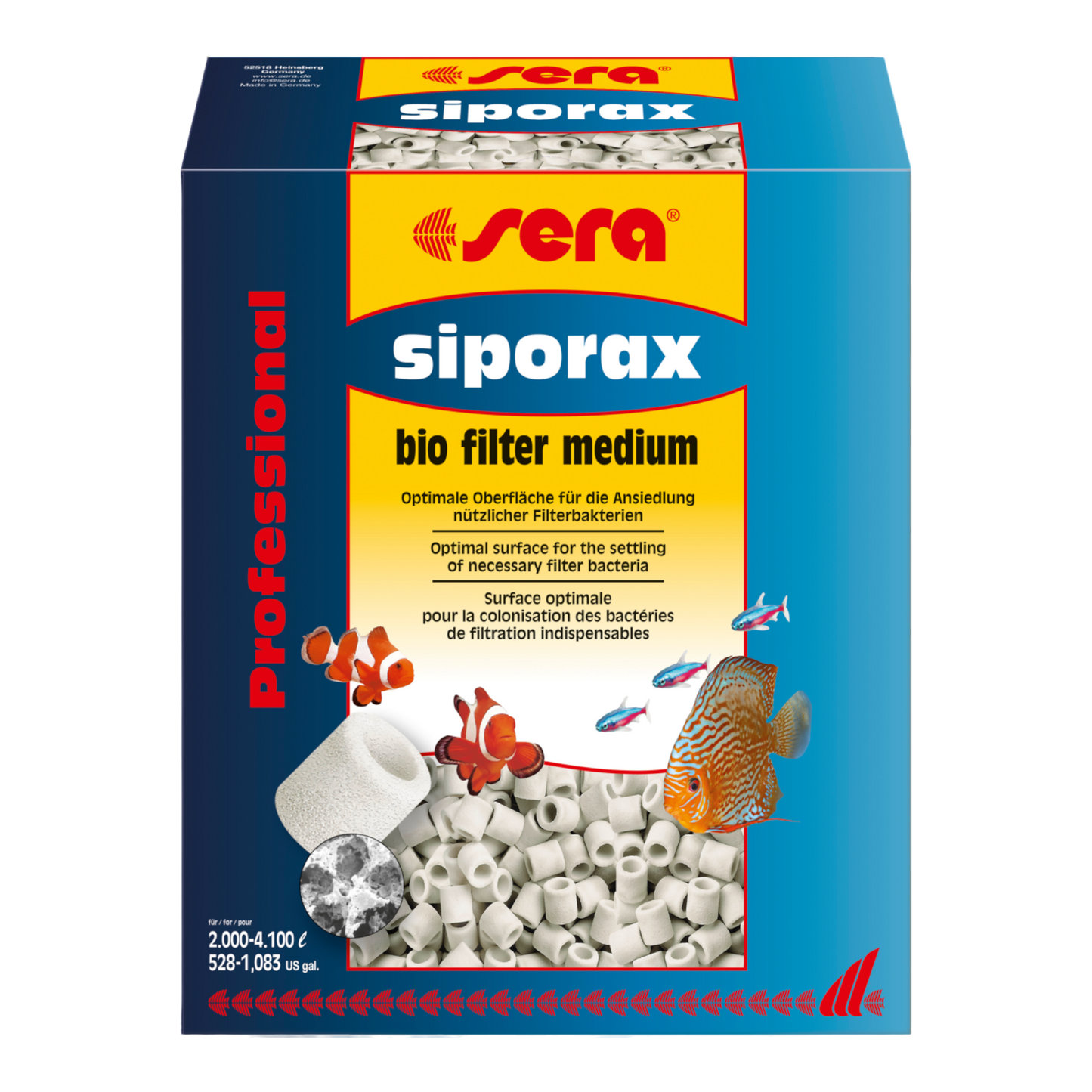 sera siporax Professional 15 mm - AQUAWORLD.AT