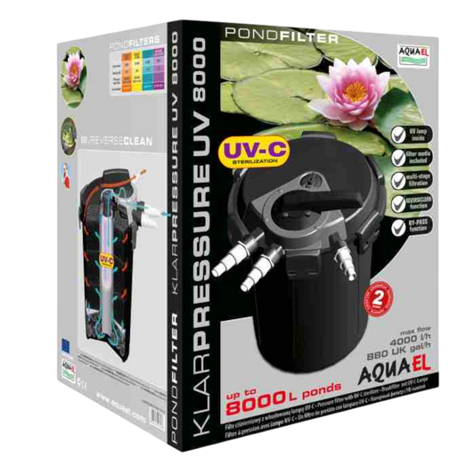 AQUAEL KLARPRESSURE UV 8000 - AQUAWORLD.AT