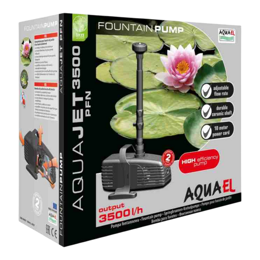 Aquael PFN-3500 – Leistungsstarke Tauchpumpe für Teiche und Springbrunnen - AQUAWORLD.AT