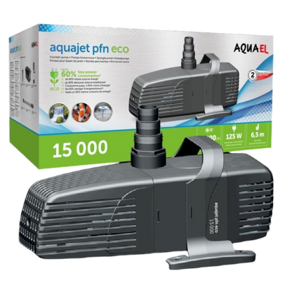 Teichpumpe AQUAJET PFN ECO 15000 – Leistungsstarke und energieeffiziente Pumpe für Ihren Teich - AQUAWORLD.AT