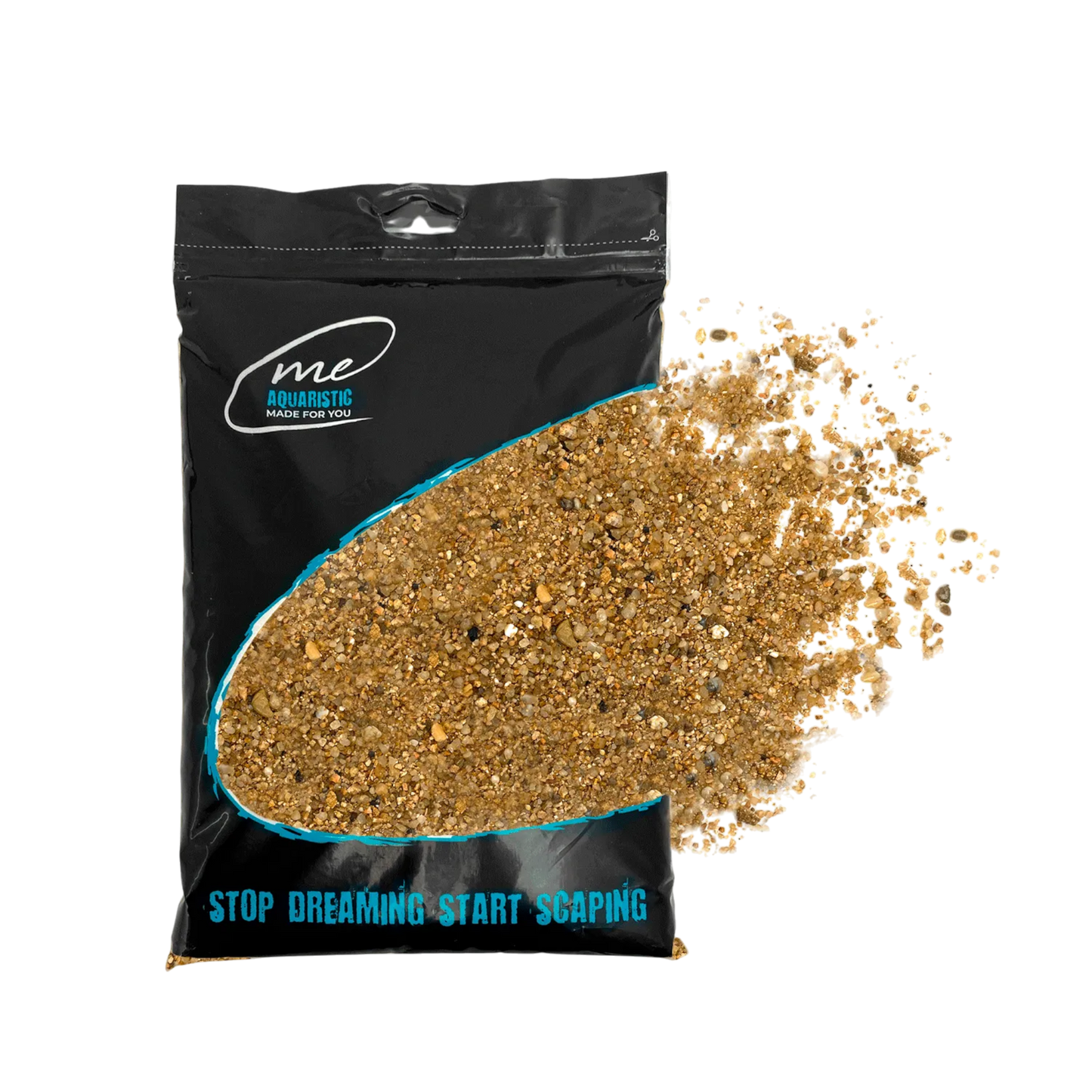 Me Nature Valley Sand, 0,1-4 mm (3 kg) – Natürlicher Flusssand für Aquarien und Terrarien - AQUAWORLD.AT