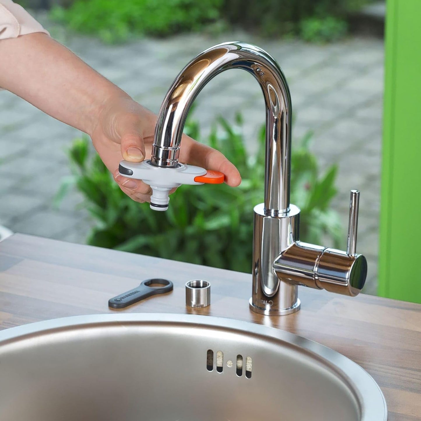 Gardena Hahnverbinder zum Schnellen Wasserwechsel - AQUAWORLD.AT