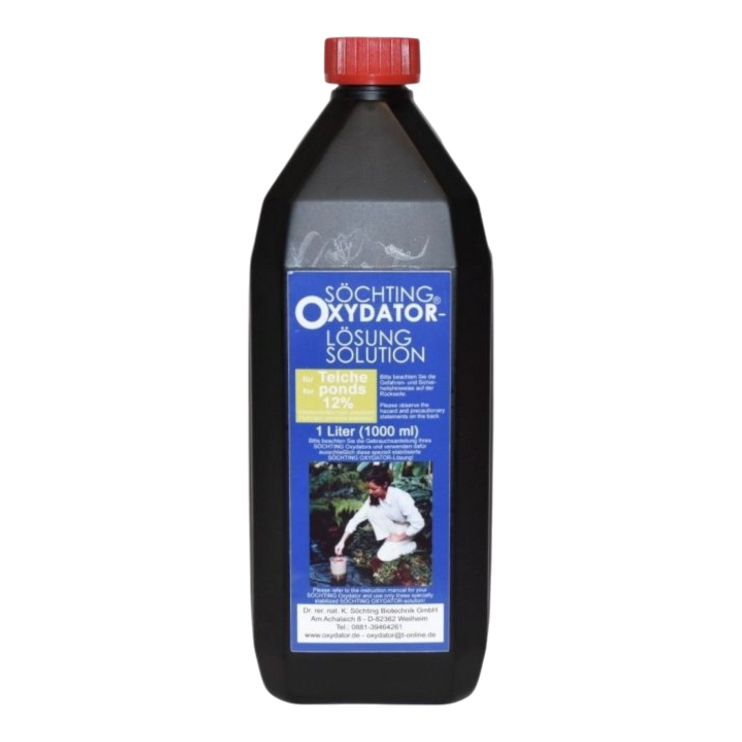 Söchting Oxydator-Lösung 6% 1.000 ml – Stabile Sauerstoffversorgung für Aquarien - AQUAWORLD.AT