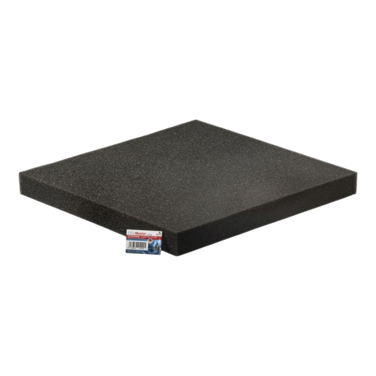 Papillon Filterschaum Schwarz Extrafein 50 × 50 × 10 cm (PPI45) - AQUAWORLD.AT