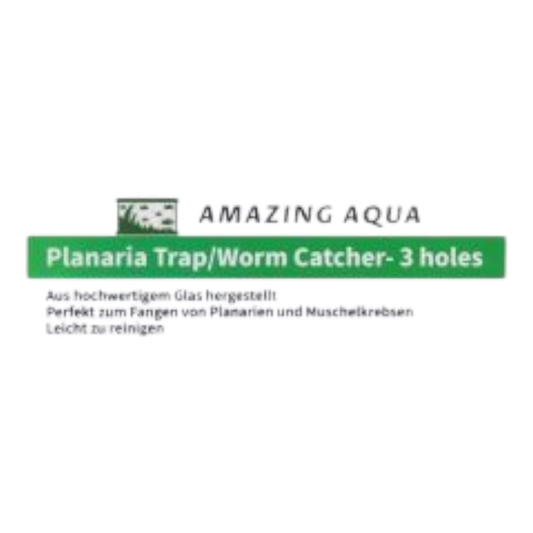 Amazing Aqua Planarienfalle – Glasfalle gegen Plagegeister - AQUAWORLD.AT