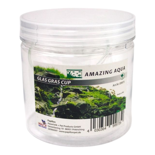 Amazing Aqua Glas Gras Cup – Perfekte Lösung für Aquascaping und Pflanzenpositionierung - AQUAWORLD.AT