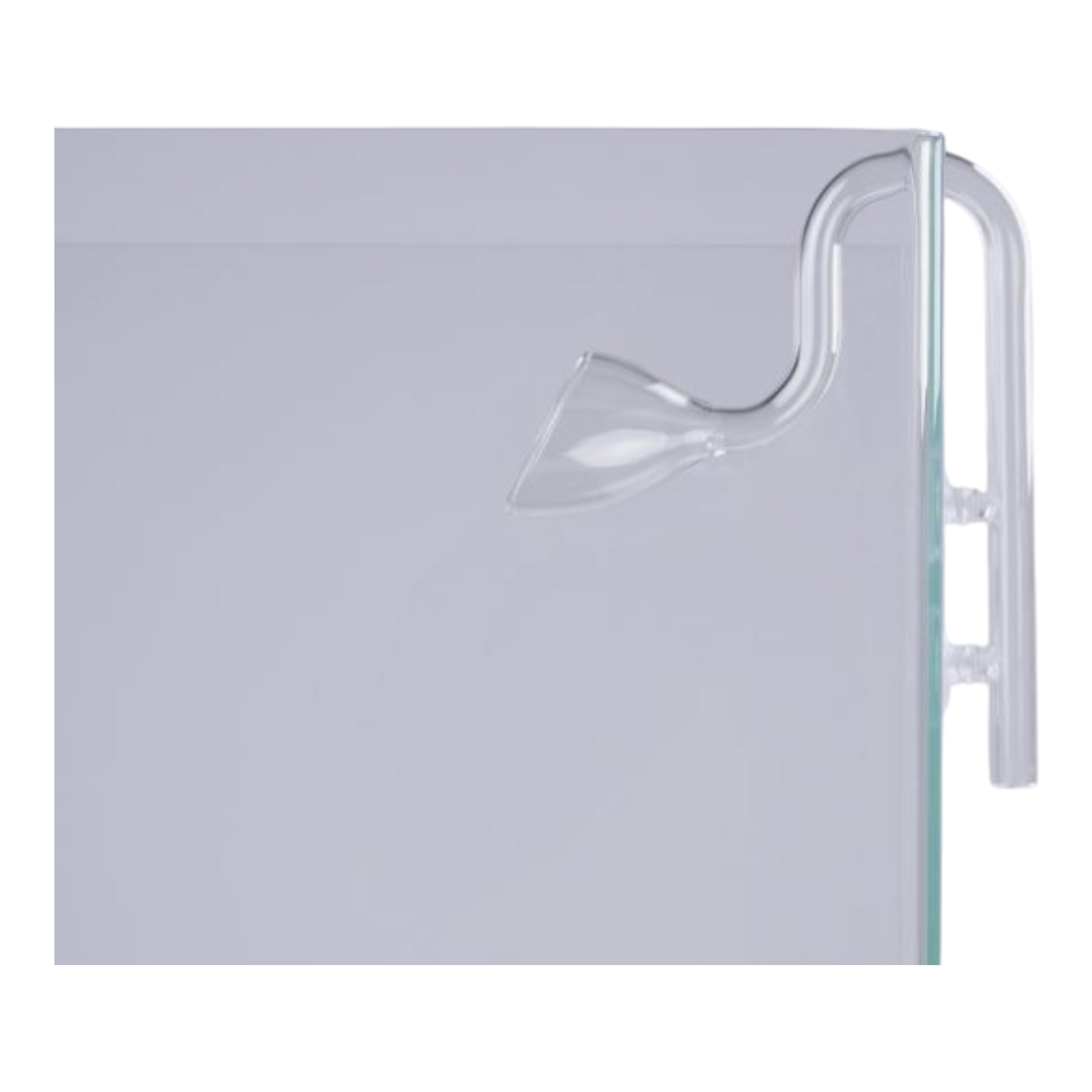 Amazing Aqua Glas Ein-/Auslass mit Skimmer – Sanfte Zirkulation und Saubere Wasseroberfläche