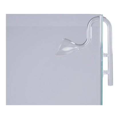 Amazing Aqua Glas Ein-/Auslass mit Skimmer – Sanfte Zirkulation und Saubere Wasseroberfläche