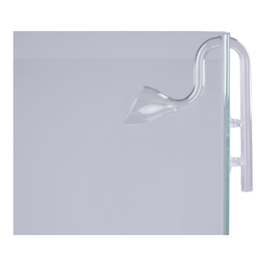 Amazing Aqua Glas Ein-/Auslass mit Skimmer – Sanfte Zirkulation und Saubere Wasseroberfläche - AQUAWORLD.AT