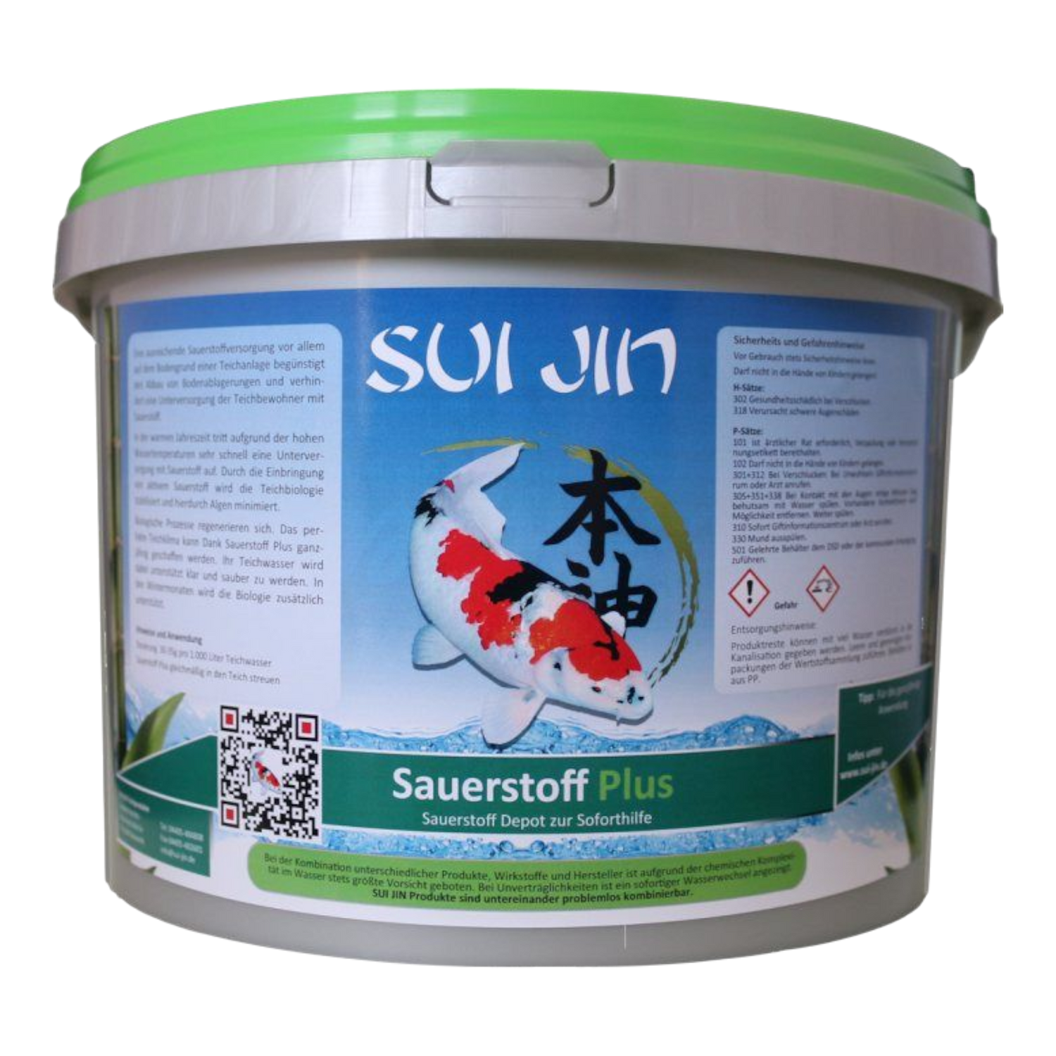 Sui Jin Sauerstoff Plus 2,5 kg – Optimale Sauerstoffversorgung für einen gesunden Teich - AQUAWORLD.AT
