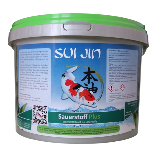 Sui Jin Sauerstoff Plus 2,5 kg – Optimale Sauerstoffversorgung für einen gesunden Teich - AQUAWORLD.AT