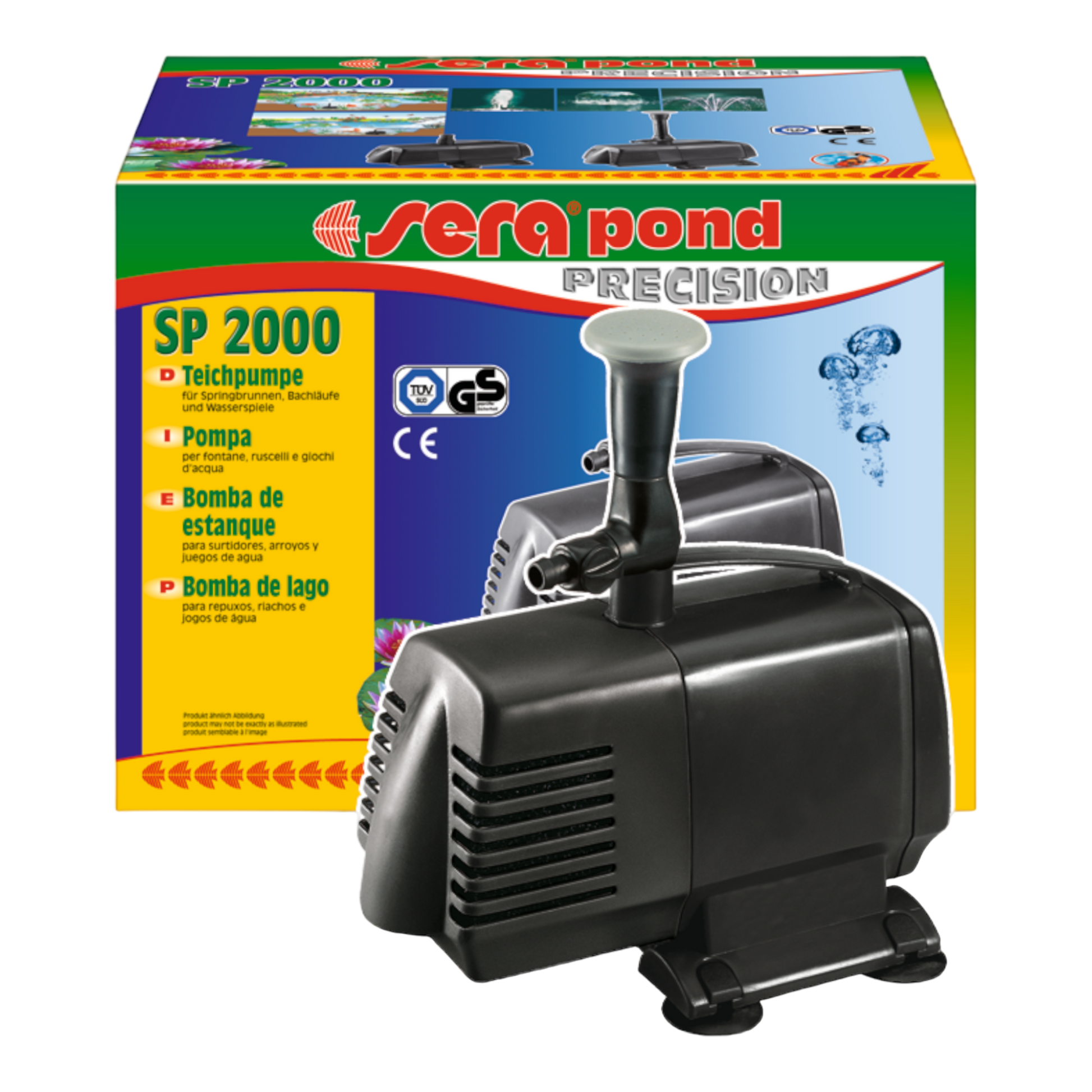 sera Teichpumpe pond SP 2000 - AQUAWORLD.AT