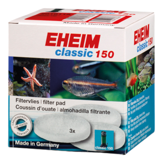 EHEIM Filtervlies für Classic 150 (3 Stück) - AQUAWORLD.AT, Erfolgreich durch Fachliche Beratung