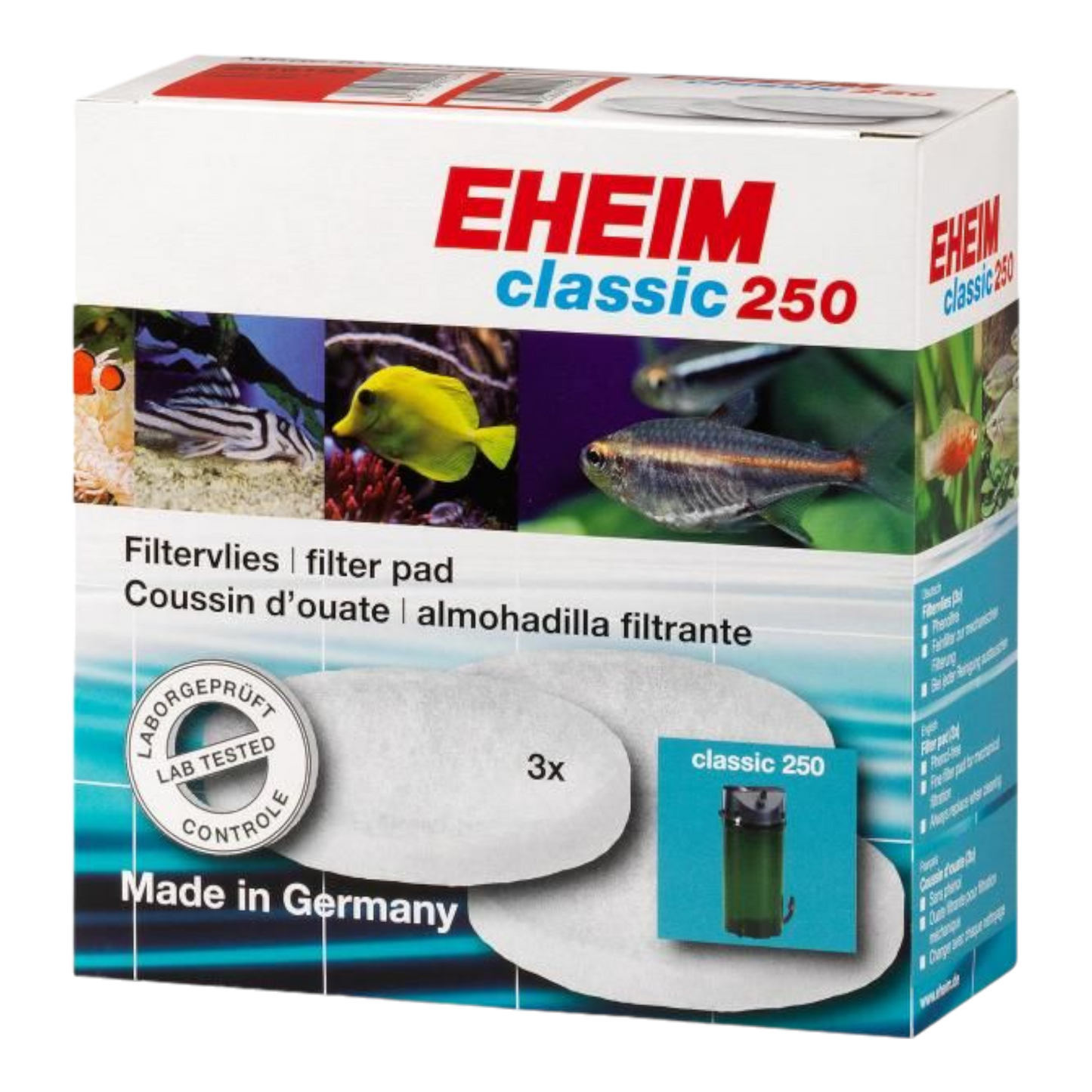 EHEIM Filtervlies für classic 250 (3 Stück) - AQUAWORLD.AT, Erfolgreich durch Fachliche Beratung