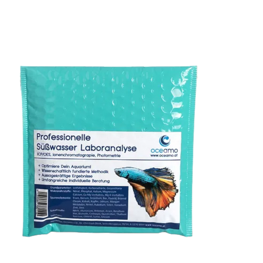 Oceamo Analyse für Süßwasseraquarien - AQUAWORLD.AT