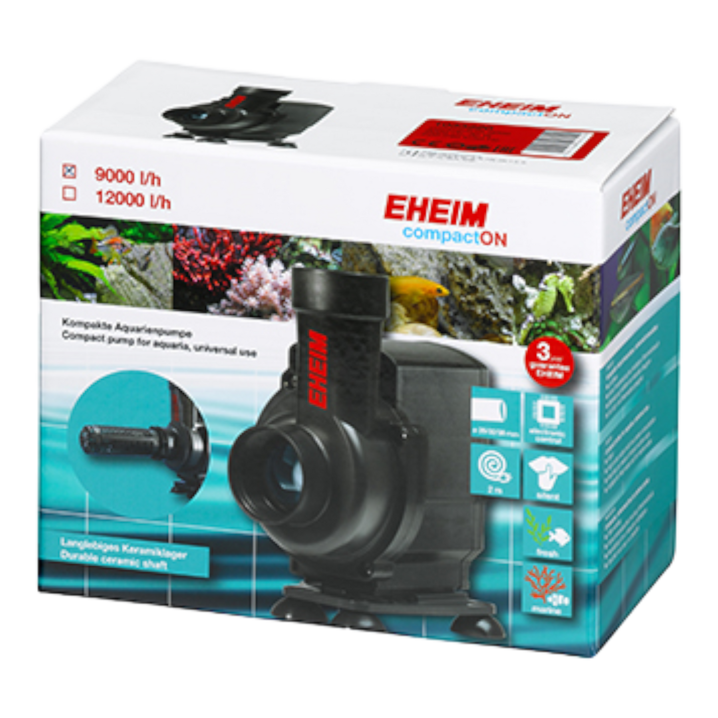 Teich Filterpumpe Schildkroete Goldfisch Fische Barsch