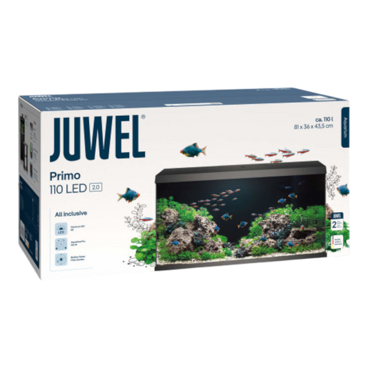 JUWEL Primo 110 LED 2.0 – Modernes Aquarium für Einsteiger - AQUAWORLD.AT