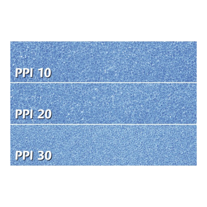 Papillon Filterschaum Blau Fein 50 × 50 × 10 cm (PPI30) - AQUAWORLD.AT