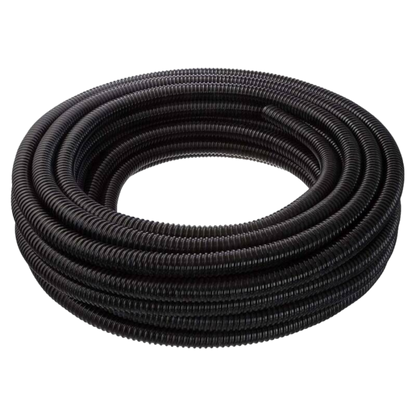 Spiralschlauch Teichschlauch leicht Schwarz, PVC Kabelschutzrohr - AQUAWORLD.AT