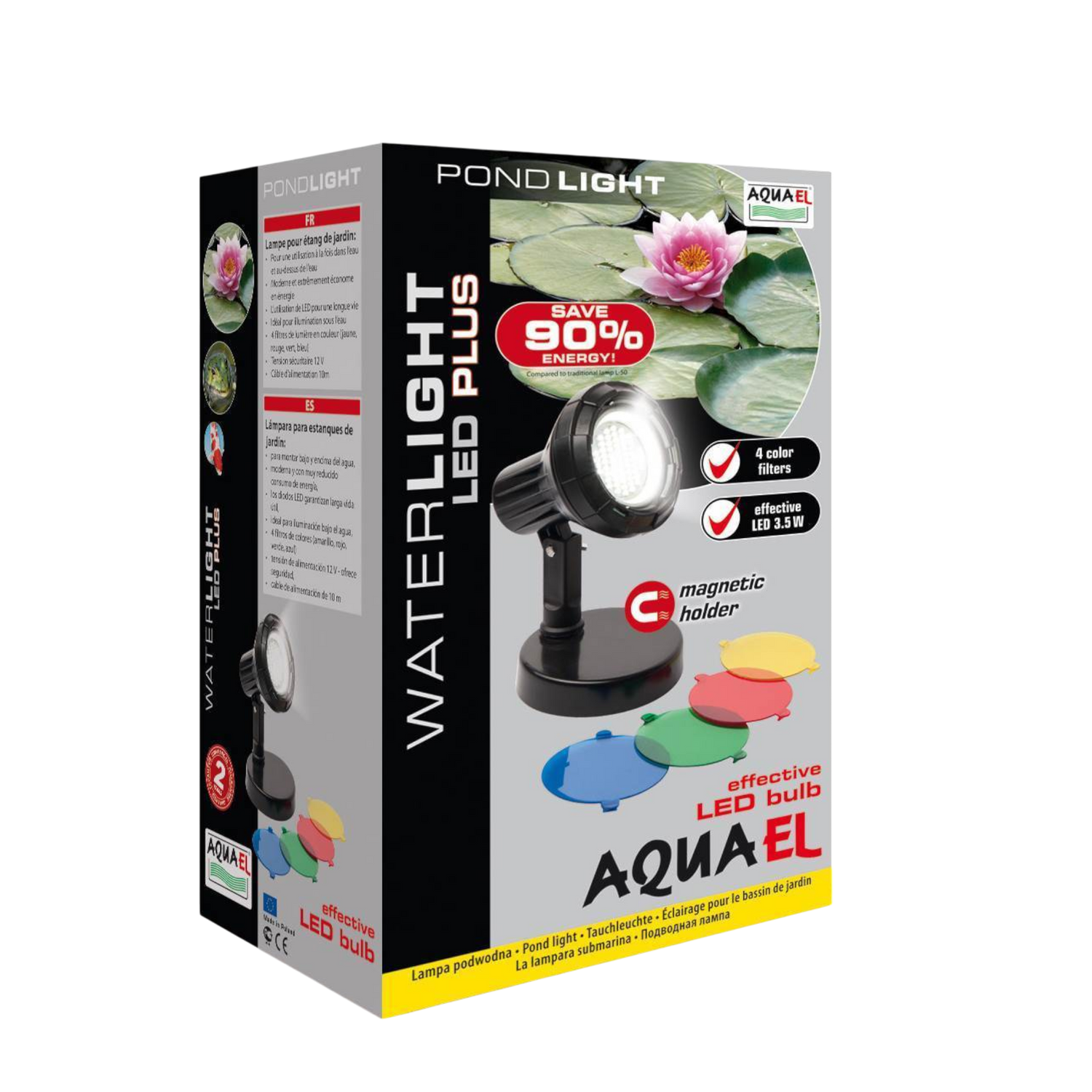AQUAEL WATERLIGHT LED PLUS – Vielseitige Unterwasserbeleuchtung für Teiche - AQUAWORLD.AT
