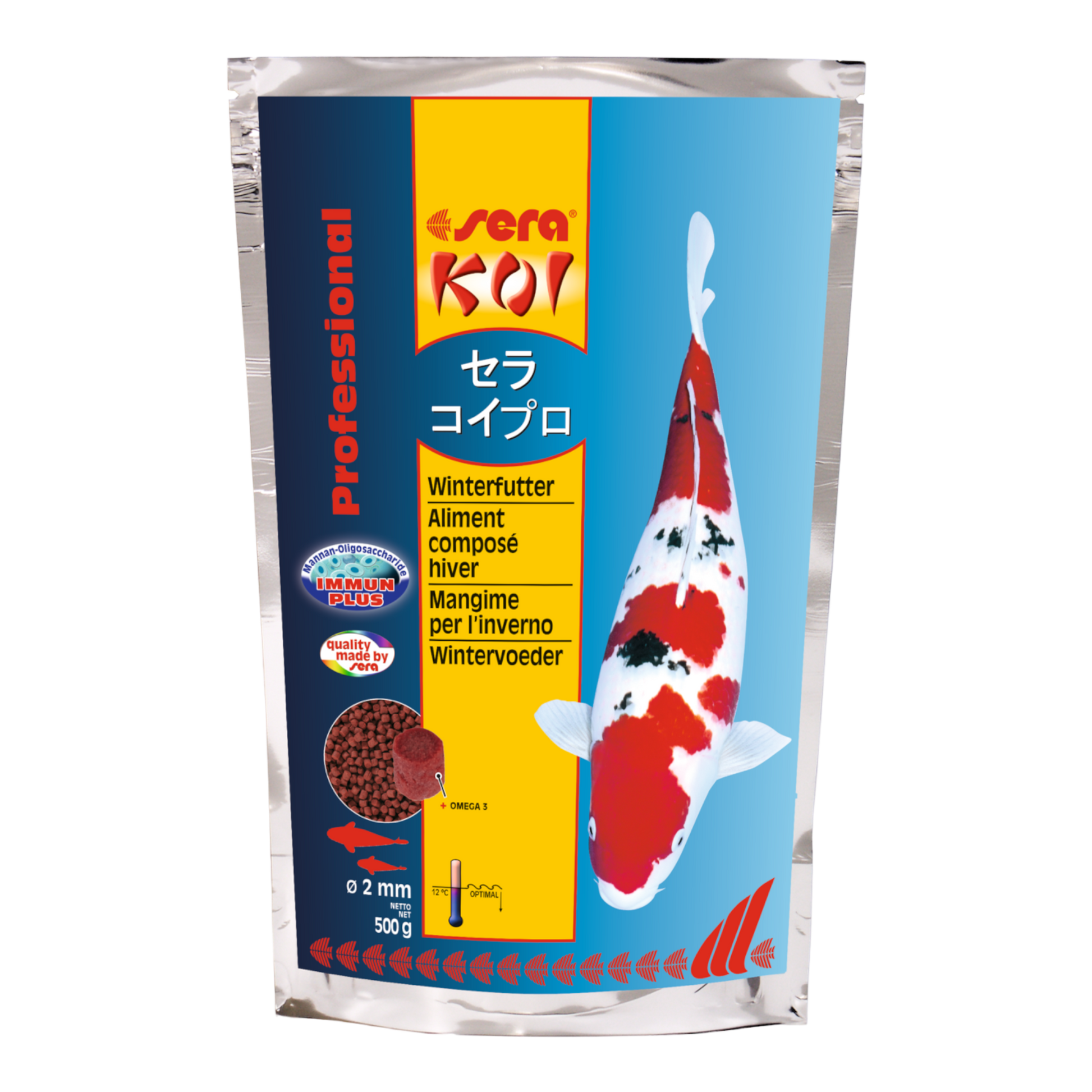sera Koi Professional Winterfutter - AQUAWORLD.AT