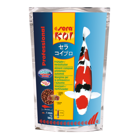 sera Koi Professional Frühjahr-/Herbstfutter - AQUAWORLD.AT