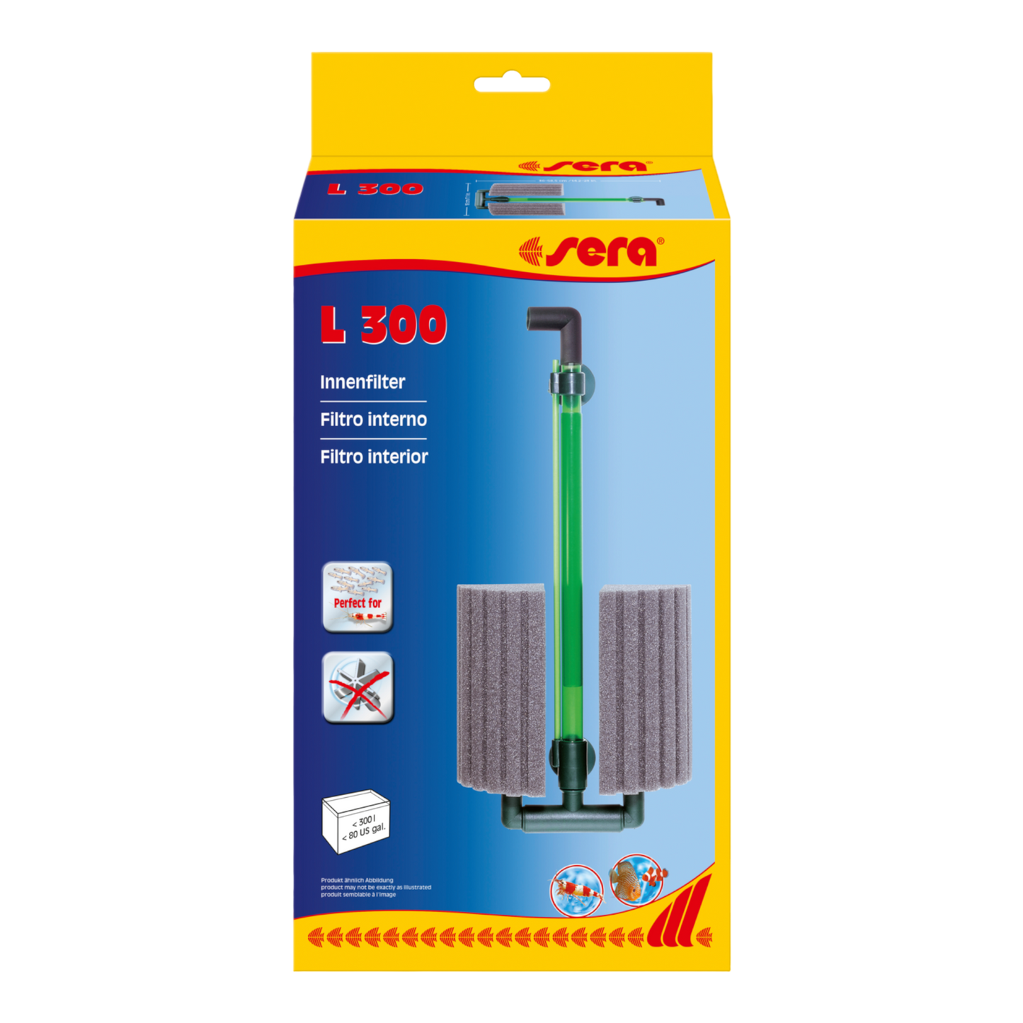 sera Innenfilter L 300 - AQUAWORLD.AT