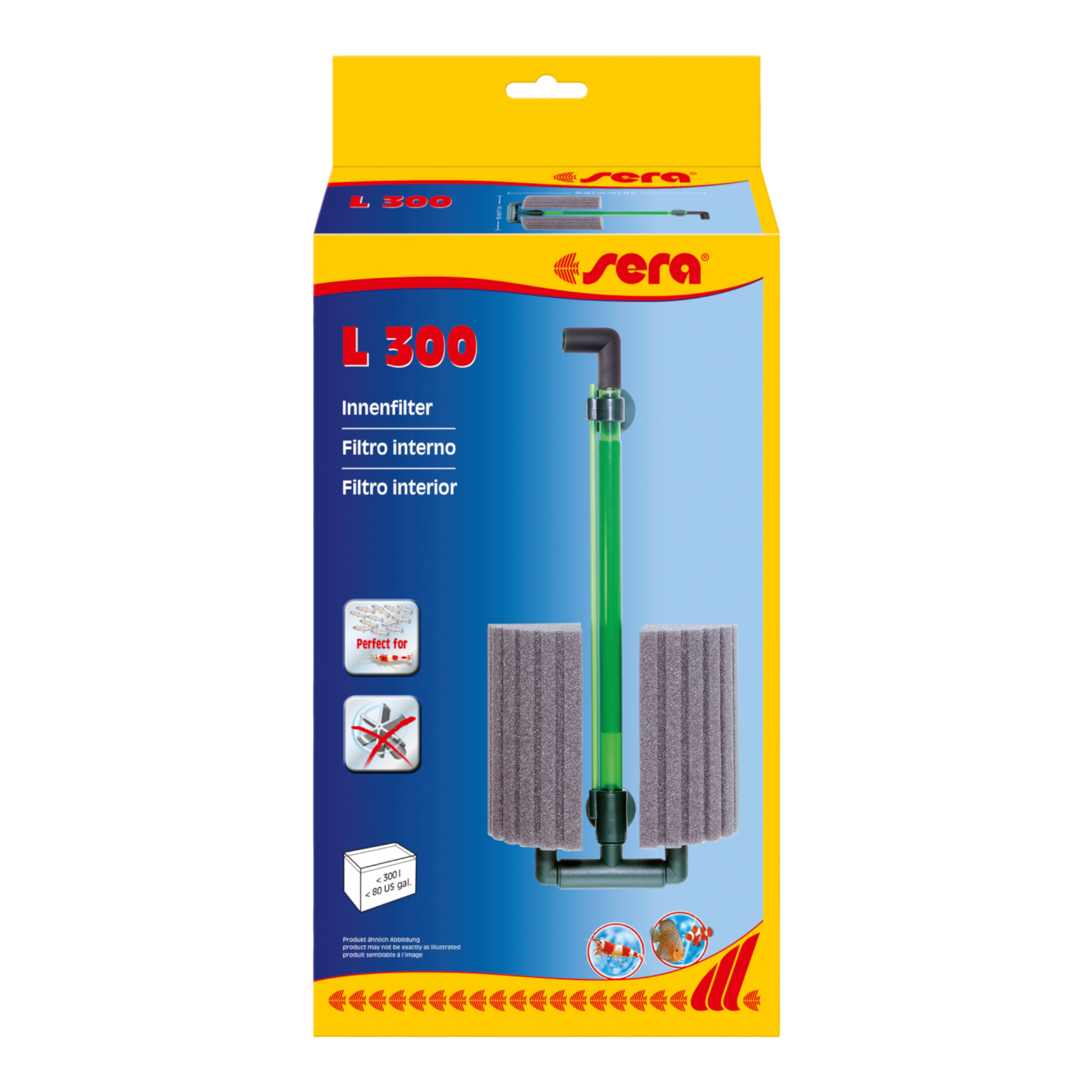 sera Innenfilter L 300 - AQUAWORLD.AT