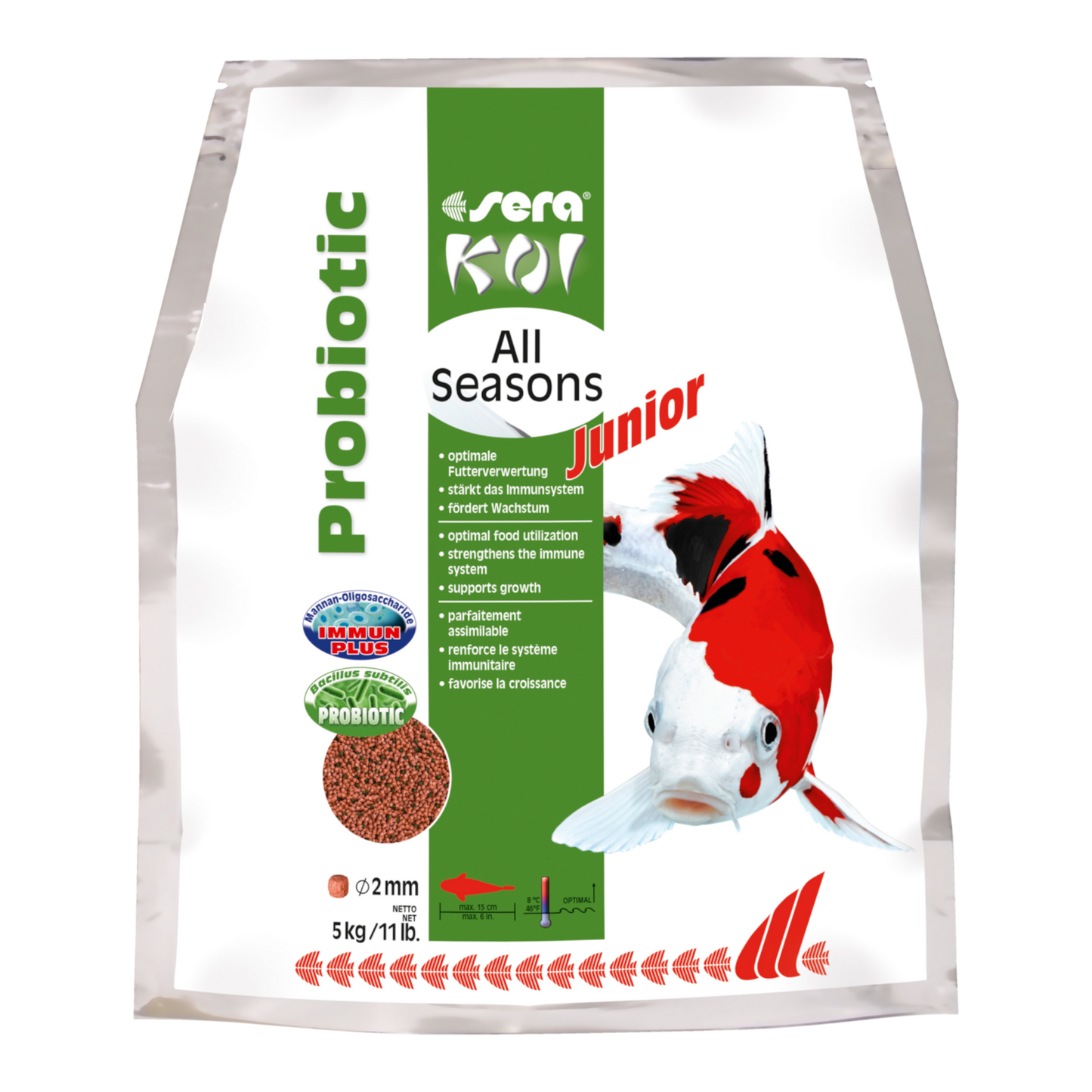 sera Koi Junior All Seasons Probiotic - AQUAWORLD.AT