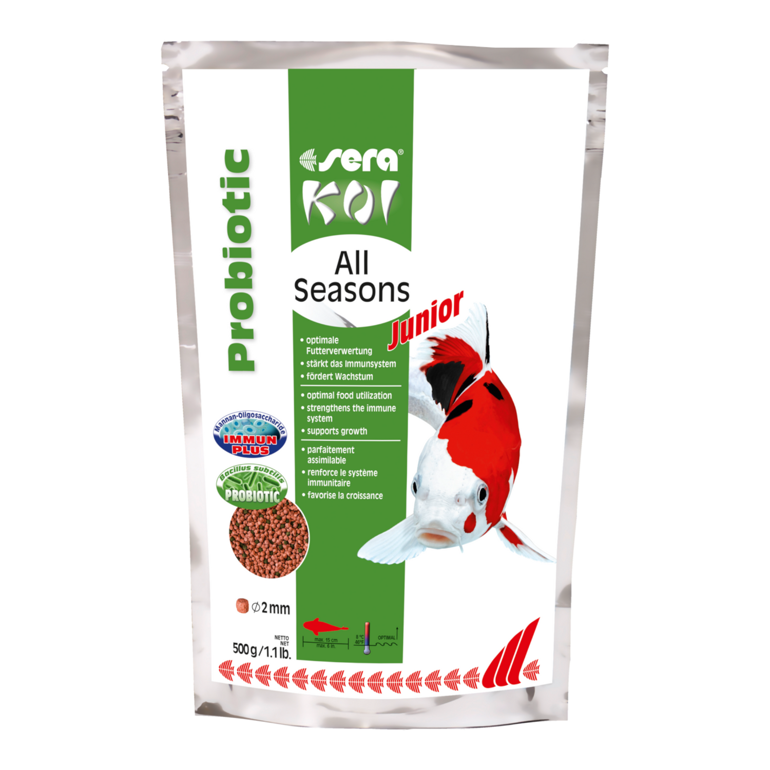 sera Koi Junior All Seasons Probiotic - AQUAWORLD.AT