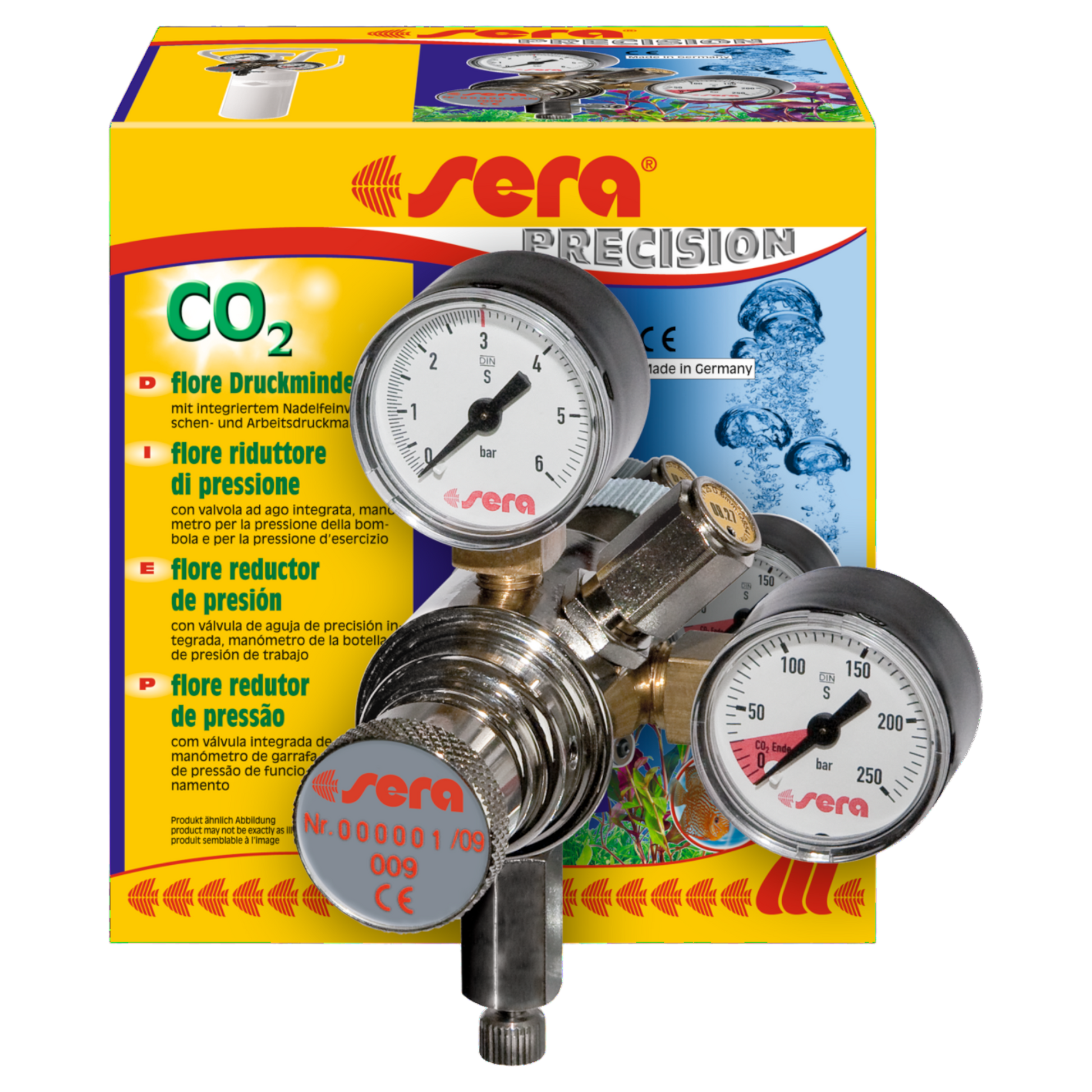 sera flore CO2-Druckminderer - AQUAWORLD.AT