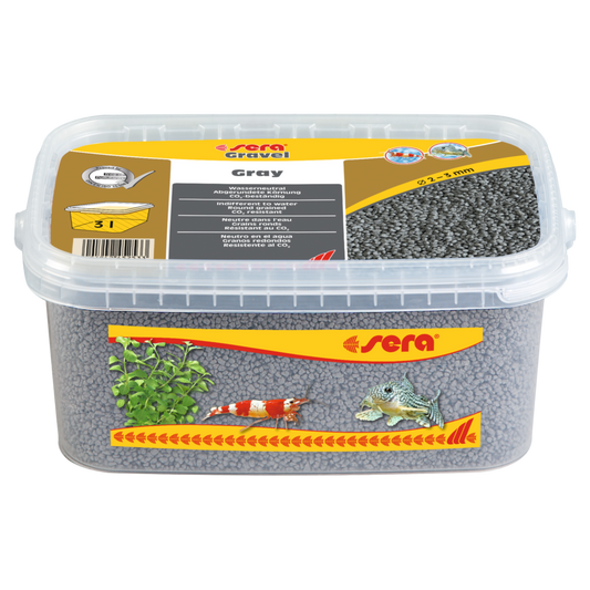 sera Gravel Gray Ø 2 – 3 mm - AQUAWORLD.AT