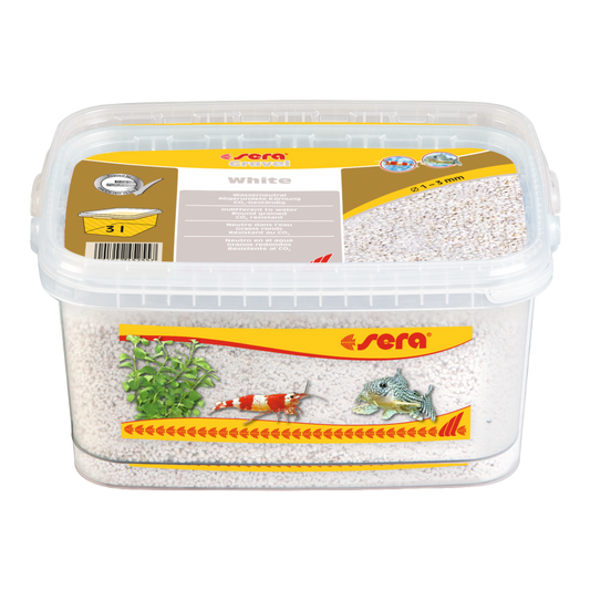 sera Gravel White Ø 1 – 3 mm - AQUAWORLD.AT