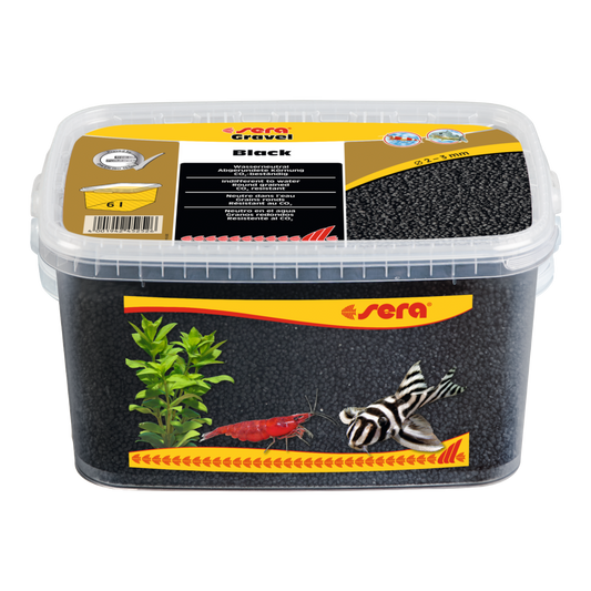 sera Gravel Black Ø 2 – 3 mm - AQUAWORLD.AT